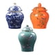 thumbnail image 5 of 3 Tarros De Jengibre De Porcelana China Tarro De Almacenamiento Esmaltado Pintado A Mano Para El Hogar, 5 of 5