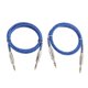 thumbnail image 4 of 2 Uds Guitarra Baja 6,35mm Estéreo Macho A Macho Cable De Audio Cable Trenzado De Nailon, 4 of 5