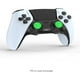 thumbnail image 5 of Kit de tapas metálicas para joysticks y botones traseros compatibles con el mando Edge de PS5 - Cubierta de seta para palanca de pulgar, palanca basculante 3D-Negro Morado, 5 of 6