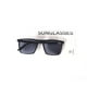 thumbnail image 2 of Lentes De Sol Cuadrado Negro Uv400, 2 of 2