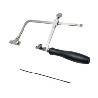 Ioensy - Herramienta De Mango De Sierra Para Joyeros, Manualidades De Madera Y Metal, Herramientas Para Hacer Artesanías, Sierra De Arco Ajustable