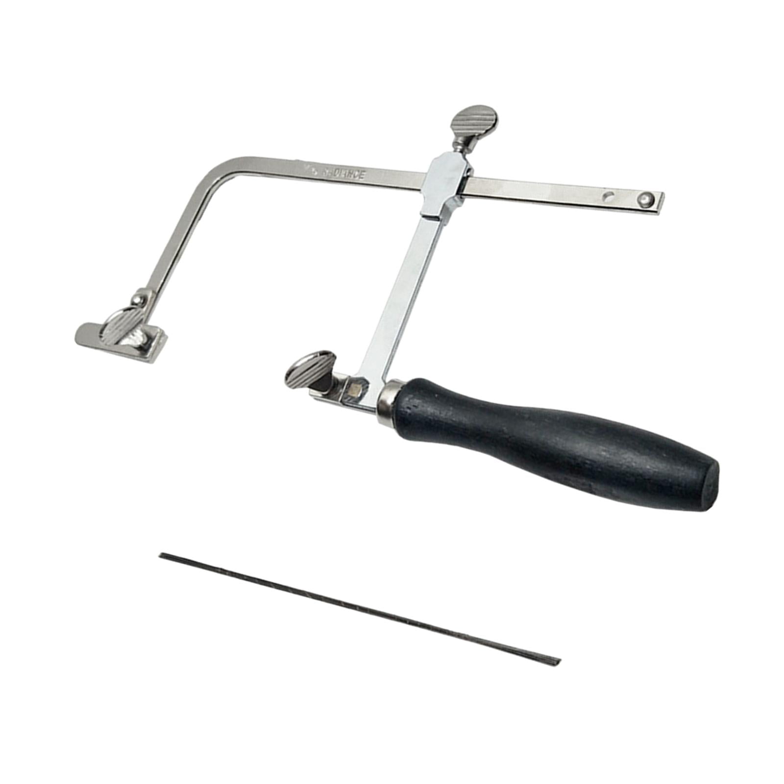Ioensy - Herramienta De Mango De Sierra Para Joyeros, Manualidades De Madera Y Metal, Herramientas Para Hacer Artesanías, Sierra De Arco Ajustable