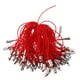thumbnail image 1 of Cordones De Cordón Trenzados Lariat Para Teléfono Móvil De 100 Piezas, Correas Colgantes Rojas, 1 of 5