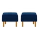 thumbnail image 1 of Set Pouf Sky 1c Felpa 04 Azul Marino, 1 of 4