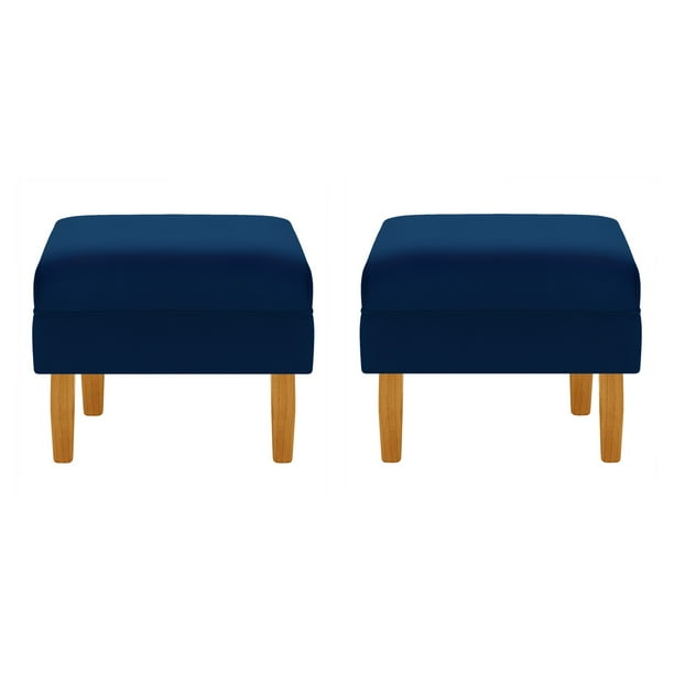 Set Pouf Sky 1c Felpa 04 Azul Marino