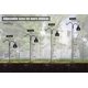 thumbnail image 3 of Comedero para pájaros Shepherds Hook Gtongoko, doble, para exteriores, 233 cm, 3 of 7