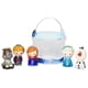 thumbnail image 1 of Set de baño Disney Store Frozen Girl Kids con 5 figuras, 1 of 6