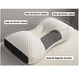 thumbnail image 4 of Pack X2 Almohada Belug Ergonómica Cervical Roro Con Memoria Algodón, 4 of 5