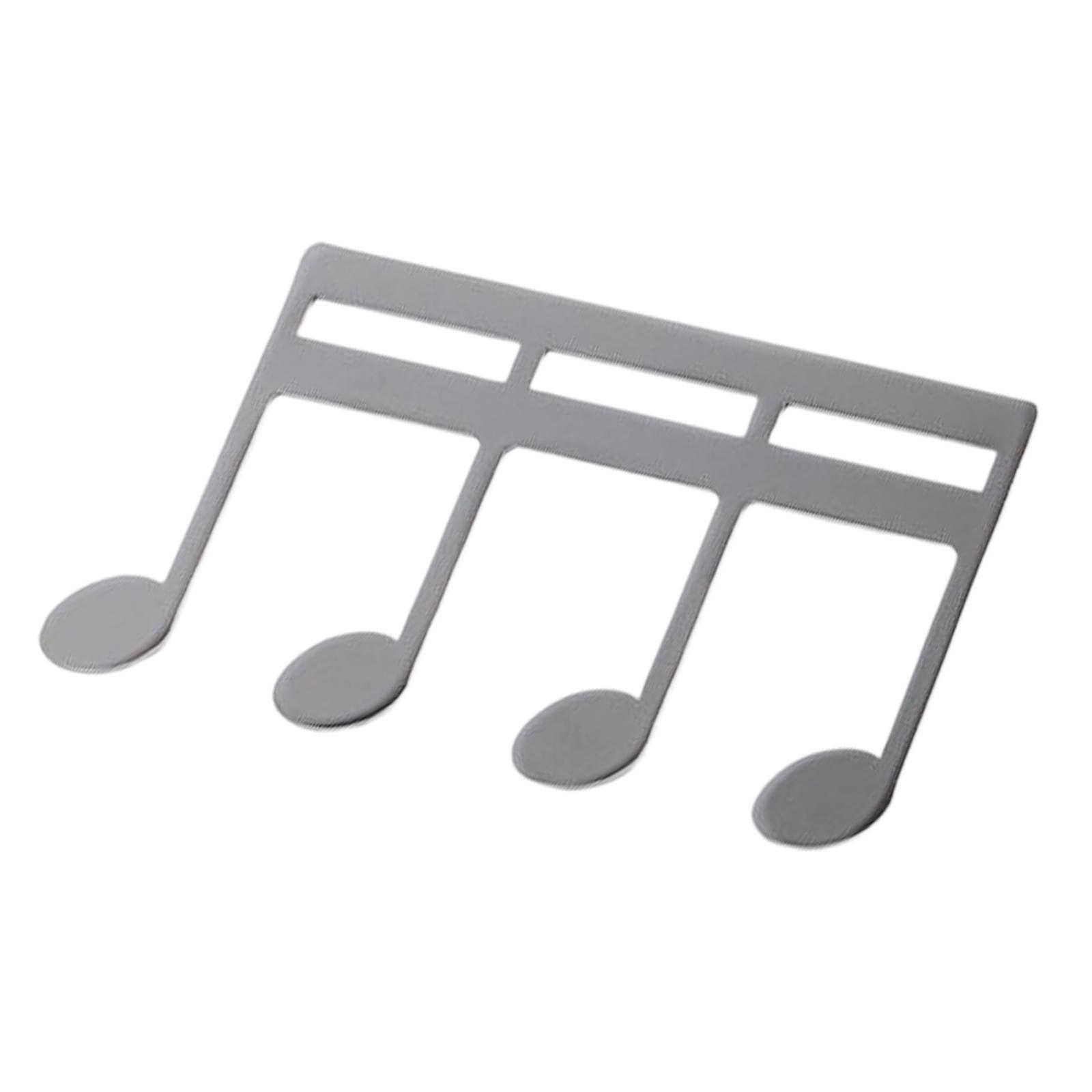 Bothyi - Clips De Partituras Carpetas De Partituras Para Guitarra Nota Libros De Papel Piano Argent