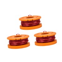Magideal - 3 Piezas De Carrete Y Línea Para Recortadora De Césped Con Tapas De Carrete, Recambios De Línea Para Accesorios Para Recortadora De Césped Para Wa0010