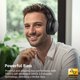 thumbnail image 2 of Auriculares TOZO Bluetooth 5.4 Over Ear HA1 70H Playback, 2 of 9