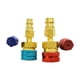 thumbnail image 3 of de acopladores rápidos R1234yf para sistema de aire acondicionado de coche R1234yf, accesorios de carga de CA, conversión de latón R1234yf a R134A C, 3 of 5