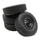 thumbnail image 2 of Neumáticos De Rueda De Goma De 4 Piezas Para Camión Militar WPL Piezas De Actualización De Coche RC, 2 of 3
