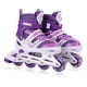 thumbnail image 1 of Patines En Linea Ajustables Roller Morado Rueda Led Niñas, 1 of 6