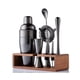 thumbnail image 1 of Set de Herramientas de Bar Mint & Mortar de 7 Piezas, Acabado Gunmetal, 1 of 8