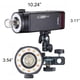 thumbnail image 2 of Flash Strobe Godox AD200 Pro II 200 W 5800 K con Batería, 2 of 3
