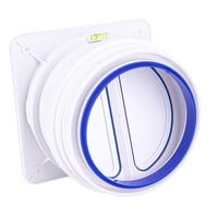 Bothyi - Amortiguador De Contracorriente Bloqueadores De Tiro Ventilación Válvula De Retención De Humos De Cocina Para Campanas Extractoras Estilo Grande A