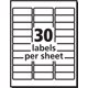 thumbnail image 3 of Etiquetas de dirección Pres-a-ply 2,5 × 6 cm blancas 3000 por caja, 3 of 5