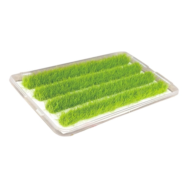 Modelo de Mechón de Césped Estático, Césped Artificial Ferroviario, Diseño de Diorama de Simulación Mechones de Césped Estático para Modelo de Bricola Estilo B