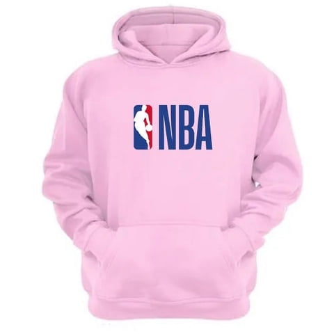 Genérico - Polerón Canguro National Basketball Asociation Nba Rosa Talla M Unisex