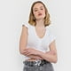 thumbnail image 3 of Polera Mujer Manga Corta Recogido Blanco Corona, 3 of 5