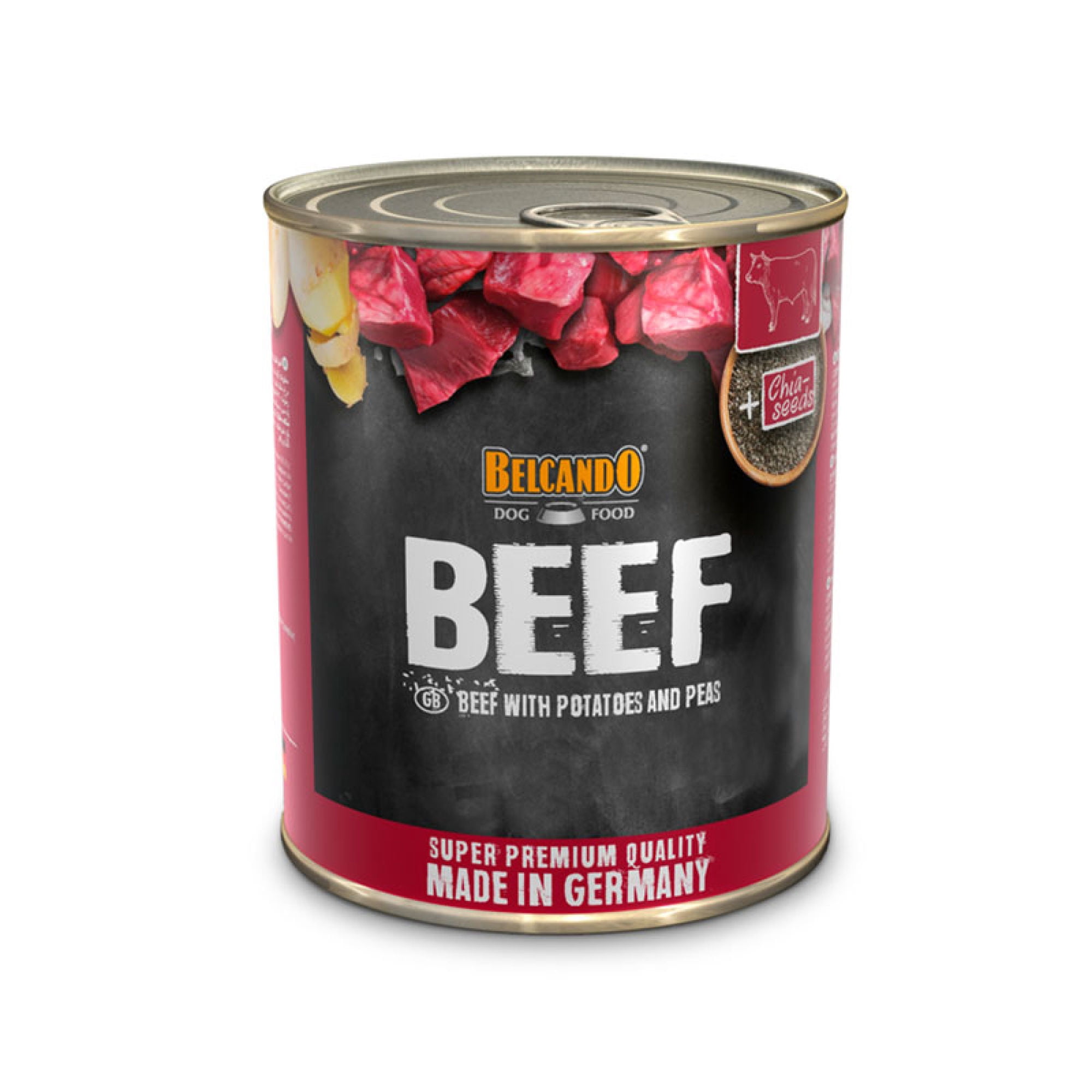 Display 6 unidades Alimento Super Premium Para Perros Sabor Carne con Papa  800gr