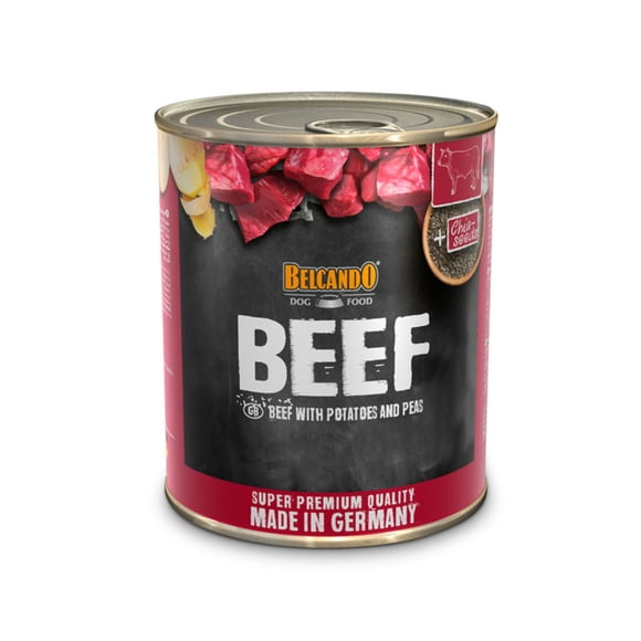 Display 6 unidades Alimento Super Premium Para Perros Sabor Carne con Papa 800gr