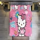 thumbnail image 1 of Hello Kitty Print Bedding Set for Girls Kids Teen Tween Ultra Soft Microfiber Comforter Set Twin Size with 3-Pieces Comforters Bed Sets Bedroom Decor Bed Sheets, 1 of 5