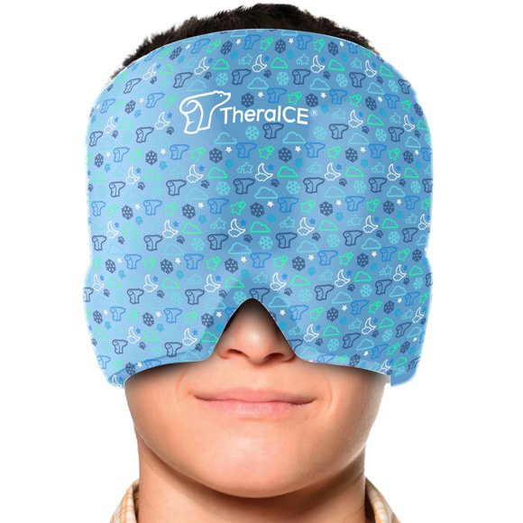 Gorra Theraice Junior para aliviar la migraña y aliviar el dolor de cabeza para niños