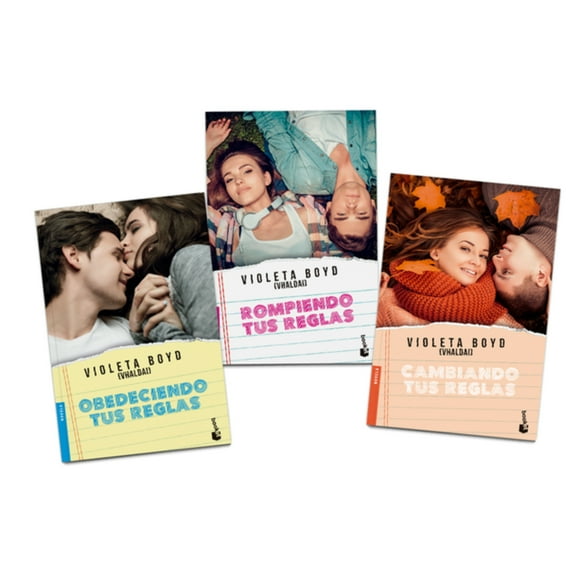 Libro Pack Violeta Boyd (Obedeciendo tus reglas + Rompiendo tus reglas + Cambiando tus reglas )