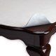 thumbnail image 2 of Alfombrilla protectora para mesa Yourtablecloth 132 cm x 178 cm vinilo blanco, 2 of 3