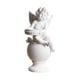thumbnail image 3 of Candelero Candelabros Hogar Aniversario Chimenea Resina Ángel Portavelas Blanco Dos Manos, 3 of 5