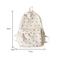 thumbnail image 1 of Korean Student School Backpack Floral White School Bags For Teenage Girls Cute Women's Backpack Brand Book Bag Nylon Rucksack, 1 of 3