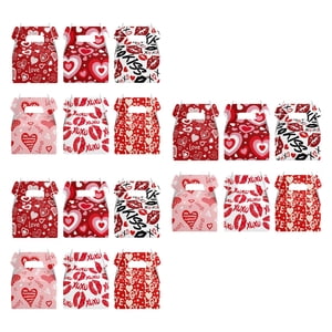 Bothyi - Valentine'S Day Treat Cajas Decoración De Cajas De Regalos Para Dulces Sweets 18 Piezas