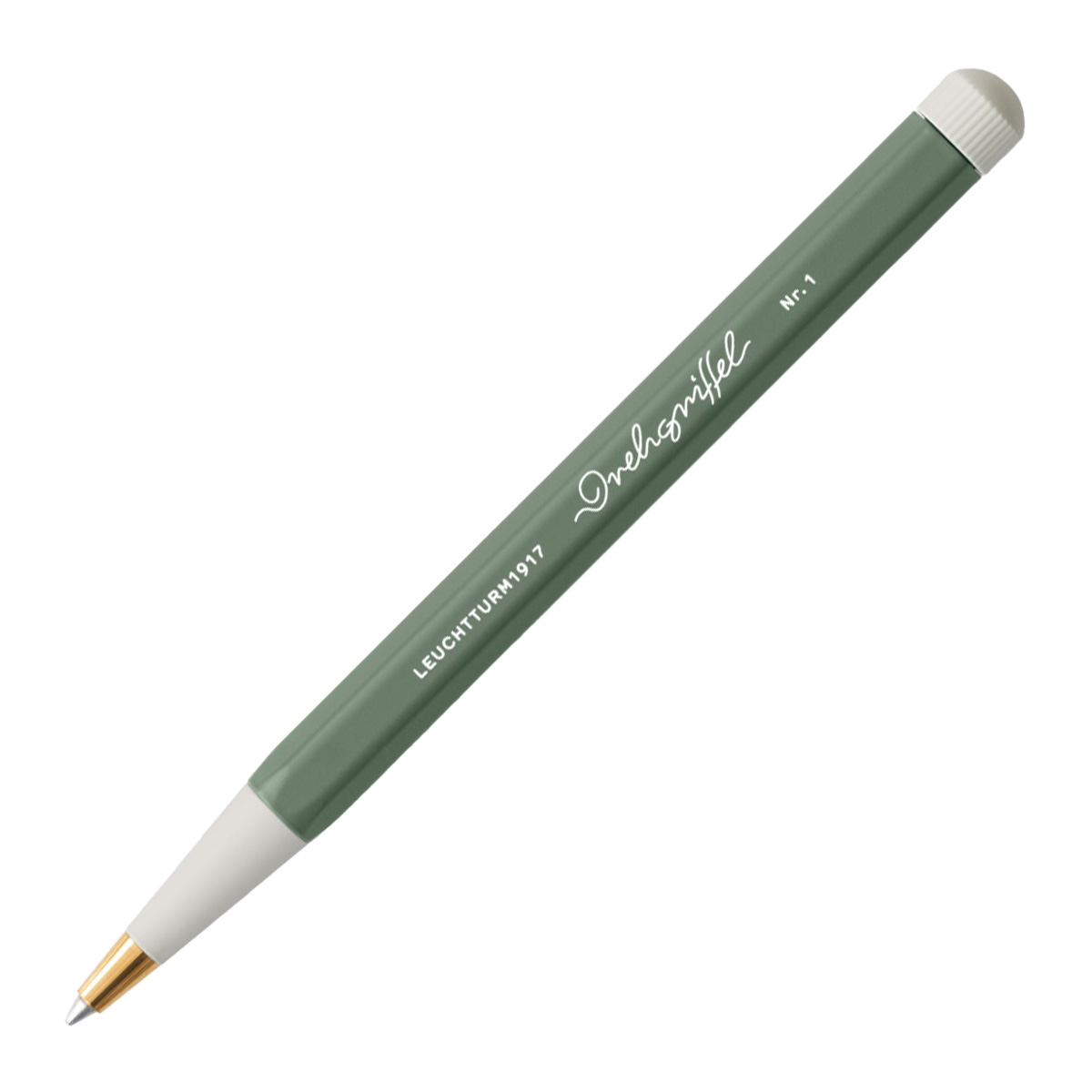 Boligrafo Leuchtturm Drehgriffel Olive