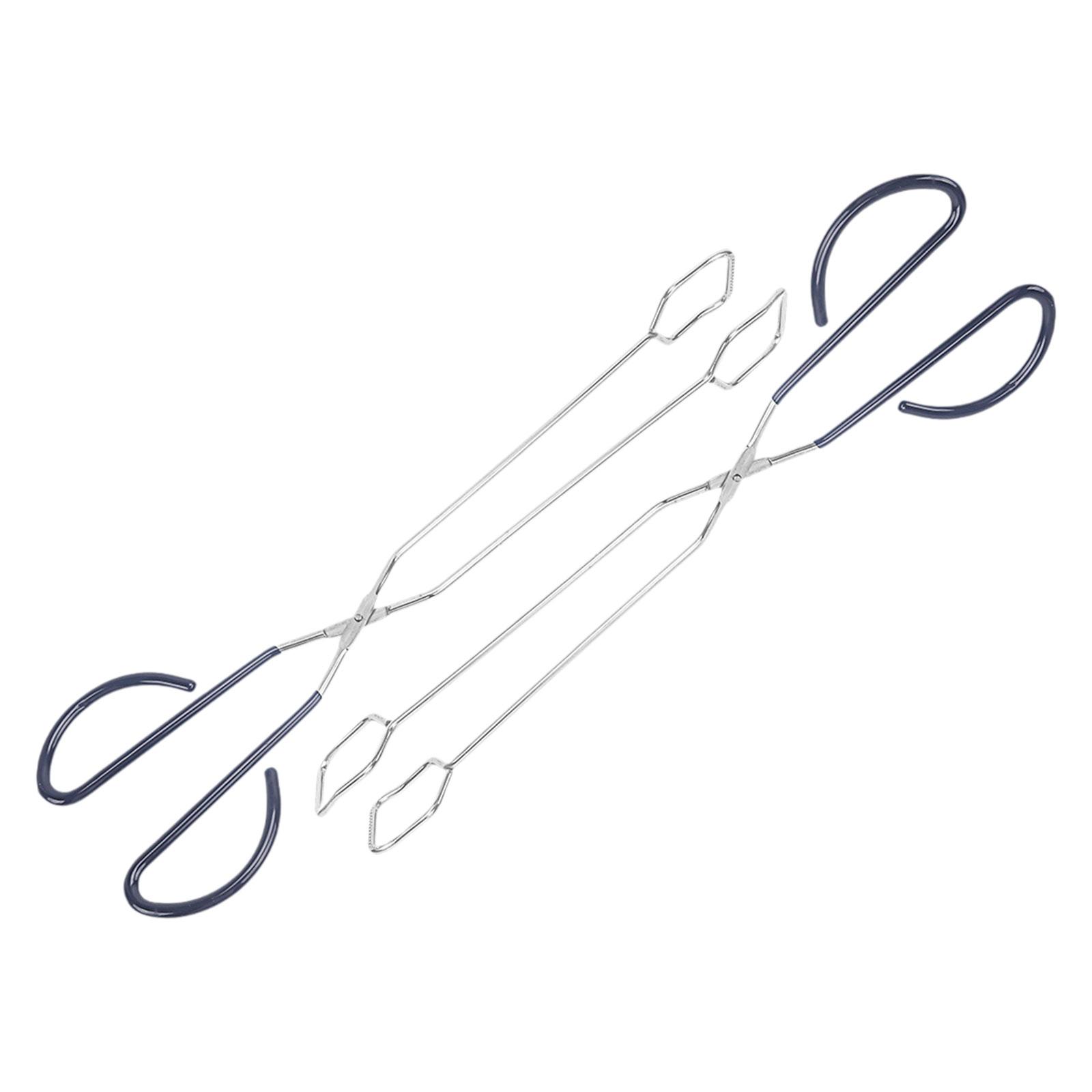 Bothyi - 2 Piezas Pinzas Para Asar Pinzas Para Alimentos Ligeras Para Panaderías Freír Ensalada De Huevo