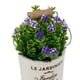 thumbnail image 2 of Planta Decorativa Artificial Flores Moradas 7x13cm, 2 of 2