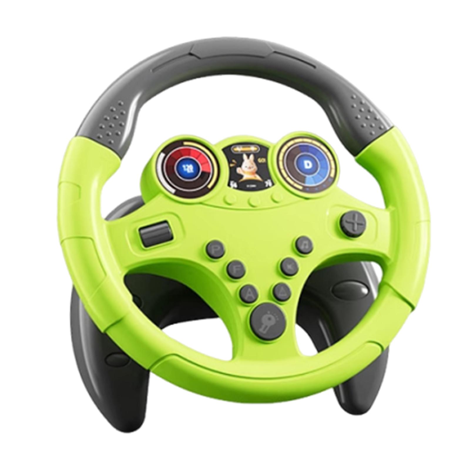 Volante De Juguete Con Sonido Y Música Para Niños – Giro 360° Con Ventosa, Simulador De Conducción Educativo De 20 Cm