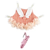 Magideal - Chaleco , Arnés, Ropa De , Disfraz Suave Para Conejillo De , Ardil, Caminar Libre, Hurón, Suministros Para , Naranja M