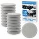 thumbnail image 1 of Almohadilla para cera de coche HeatPure 12,5 cm (paquete de 18) gris microfibra, 1 of 7