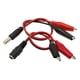 thumbnail image 2 of 2X Clip de Caimán a Alimentación DC Macho Hembra Conector de Enchufe Adaptador DC 5.5 X 2.1mm Clips de Cocodrilo Cables de Prueba 25cm, 2 of 8