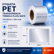 thumbnail image 3 of 500 Etiquetas Activo Fijo 100x80mm Plateadas, 3 of 7
