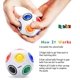 thumbnail image 4 of Puzzle Rubik's Cube, bola arcoíris a juego de colores con 11 bolas, 4 of 7