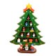 thumbnail image 3 of Decoraciones Para árboles De Navidad Con Compartimentos Madera 3D Para Chimeneas Ni?os Big Grid Green, 3 of 5