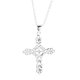 thumbnail image 2 of Collar Dicksons Woman Of God Cross de acero inoxidable de 18 pulgadas, 2 of 6