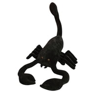 Magideal - Juguete De Peluche De Escorpión, Animal De Peluche De Escorpión, Sofá Realista Negro, Juguete De Peluche De Escorpión De Animales Rastreros Para Niños