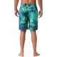 thumbnail image 3 of INSPIRE CHIC Pantalones Cortos de Natación de Verano para Hombre con Estampado Floral Tropical, Cintura Elástica y Cordón, 32 Verde Oscuro, 3 of 5