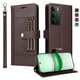 thumbnail image 1 of FOXDOCK Funda tipo Cartera para Realme 14x – Cubierta de Cuero PU con Múltiples Ranuras, Bolsillo para Efectivo y Correa de Muñeca, 1 of 6