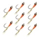 thumbnail image 4 of Se?uelos De Pesca De Invierno Ice Jig Minnow Cebo Artificial Carp Walleye 8pcs Naranja, 4 of 5