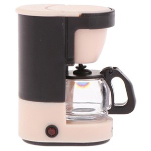 Bothyi - Máquina De Café De Simulación Casa De Muñecas Escala 1/12 Para Decoración Accs Rosa